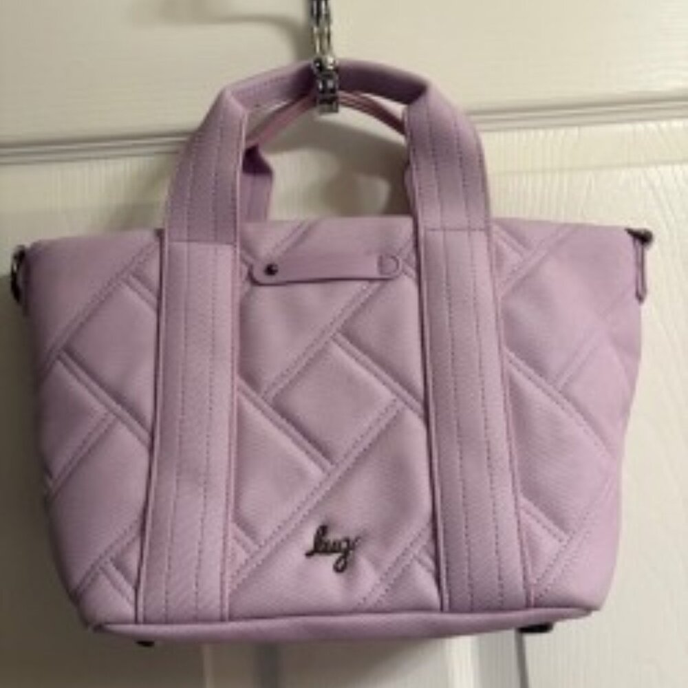 lug Lavender Quilted Tote Bag